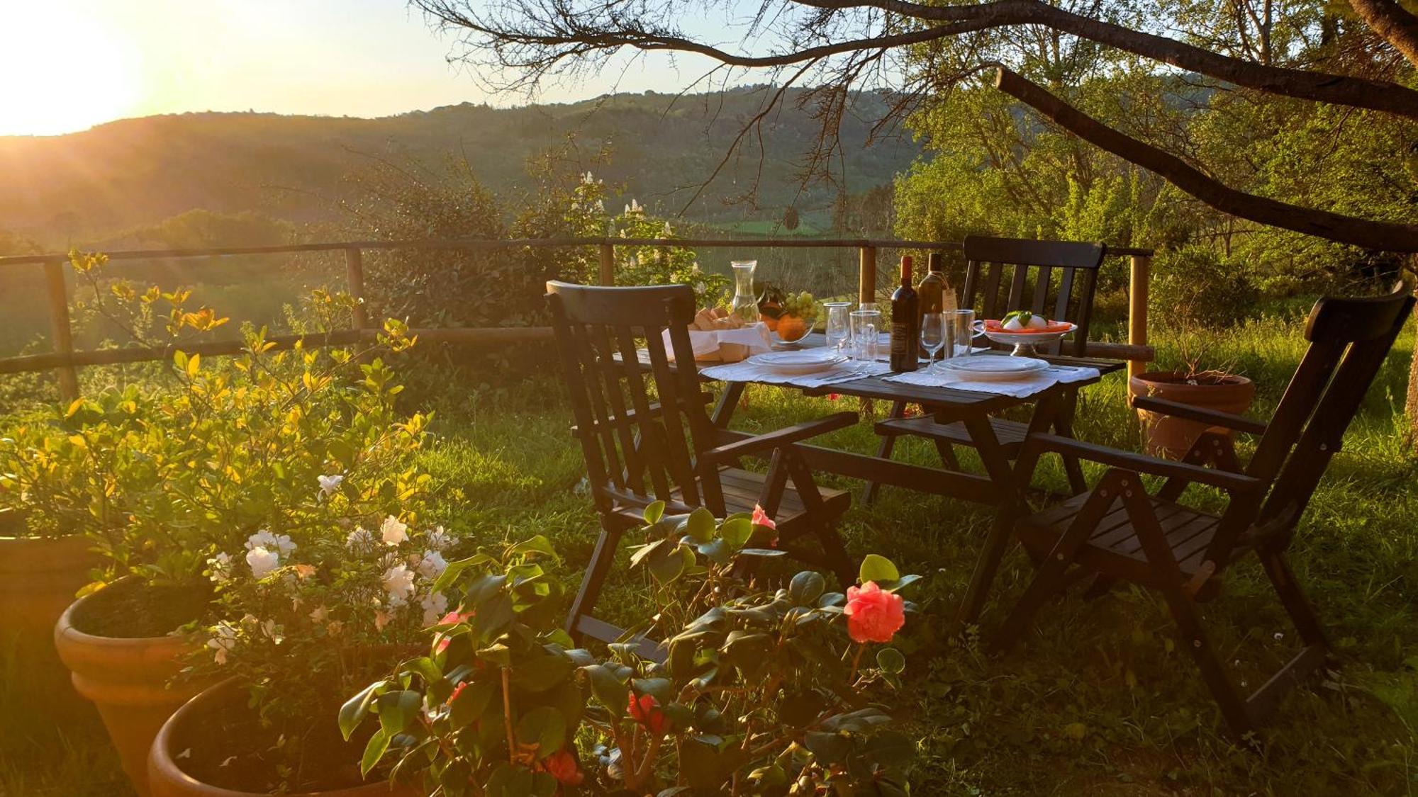 Agriturismo Podere Le Tombe Guest House Palaia Eksteriør bilde